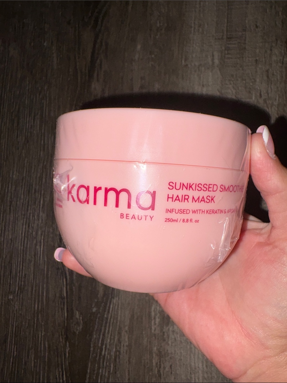 Karma Sunkissed Smooth Hair Mask - Pink